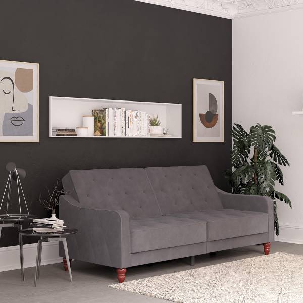 Schlafsofa Ushau Grau