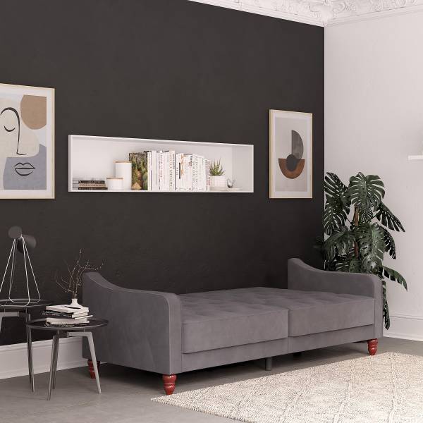 Schlafsofa Ushau Grau