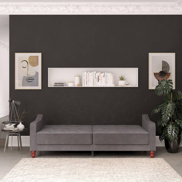 Schlafsofa Ushau Grau