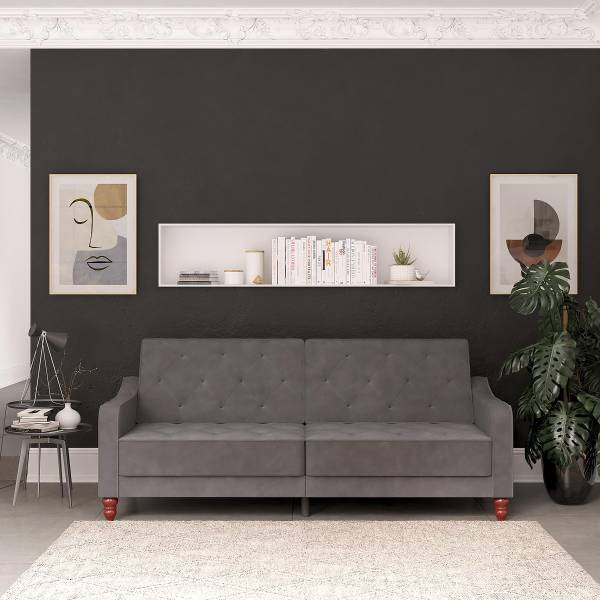 Schlafsofa Ushau Grau