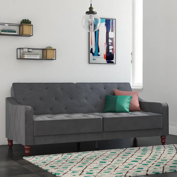 Schlafsofa Ushau Grau