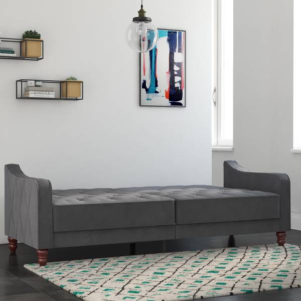 Schlafsofa Ushau Grau