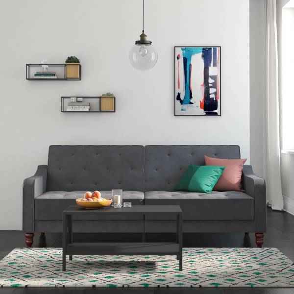 Schlafsofa Ushau Grau