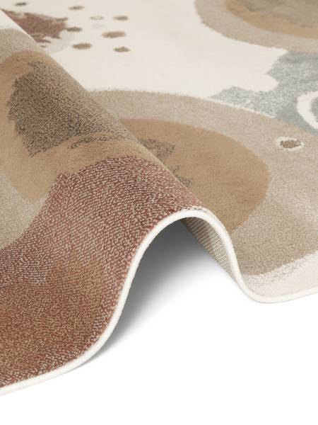 Kinderteppich Marigold Polypropylen / Jute - Creme / Braun - 120 x 170 cm