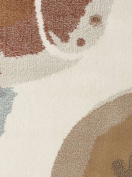 Kinderteppich Marigold Polypropylen / Jute - Creme / Braun - 120 x 170 cm
