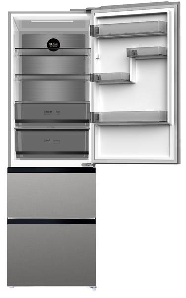 Kühl-/Gefrierkombination WFD400ENFDDIX Silber