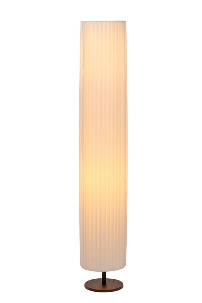 Stehleuchte Fold Typ A Aluminium / Polyester - Weiß - Höhe: 120 cm