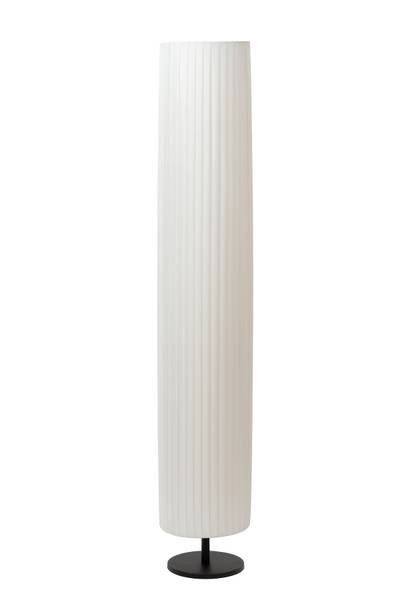 Stehleuchte Fold Typ A Aluminium / Polyester - Weiß - Höhe: 120 cm