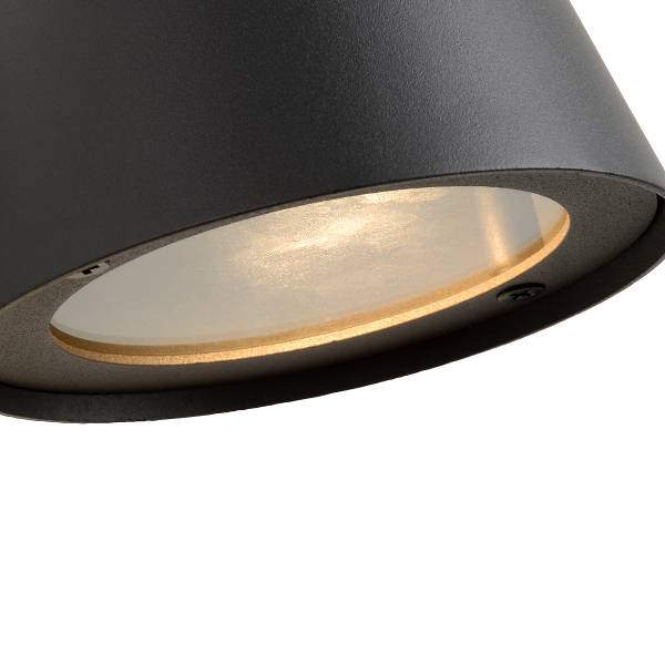 LED-Außenwandleuchte Dingo Eisen - Grau