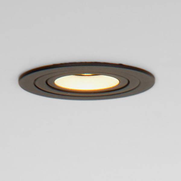 Einbauleuchte Tube Typ B Aluminium - Schwarz