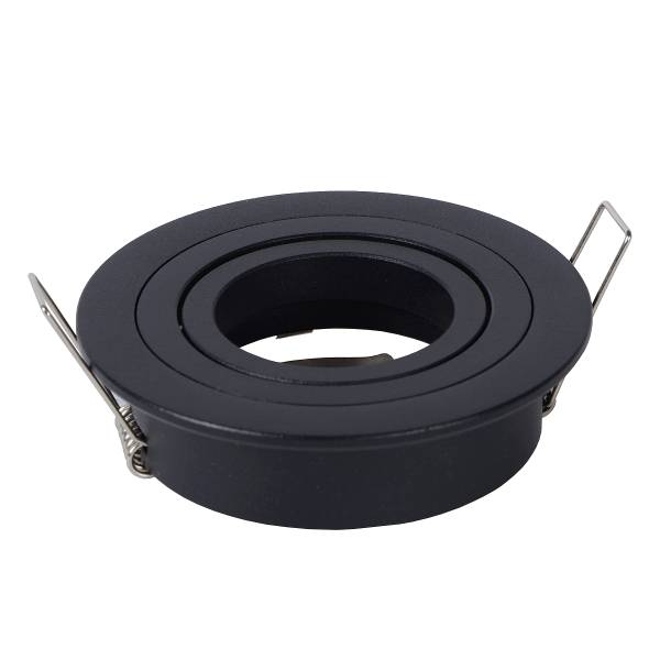 Einbauleuchte Tube Typ B Aluminium - Schwarz