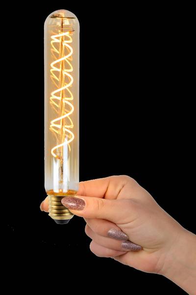 Leuchtmittel T32 Opalglas - Gelb - Höhe: 20 cm