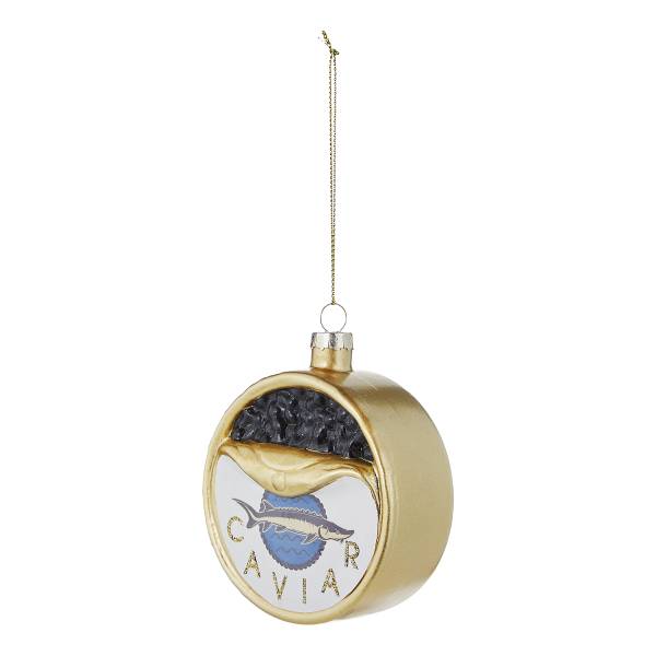 Baumanhänger HANG ON Caviar Borosilikatglas - Blau