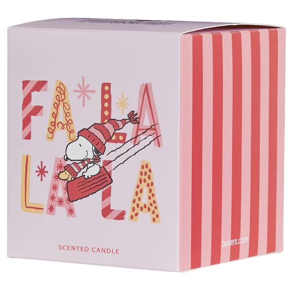 Duftkerze PEANUTS Falala Sojawachs/Paraffin/Duft - Pink