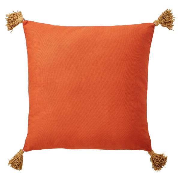 Kussen BOHEMIAN tijger katoen/polyester/overig - oranje