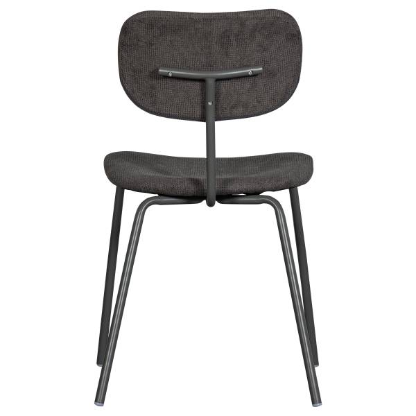 Esszimmerstuhl Link 2er-Set Grau - Webstoff - Eisen - 54 x 78 x 45 cm