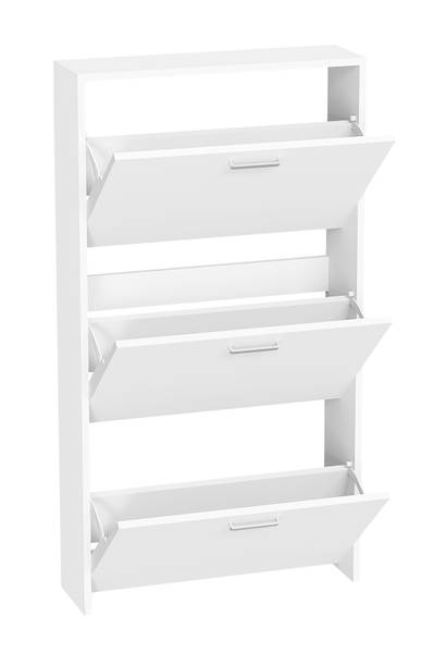 Schuhkipper Sulos Weiß - Höhe: 108 cm