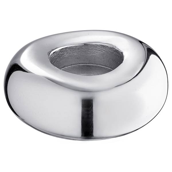 Teelichthalter CHROME Aluminium - Silber