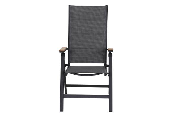 Klappstuhl Paolbo Aluminium / PVC - Grau