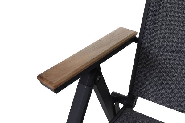 Klappstuhl Paolbo Aluminium / PVC - Grau
