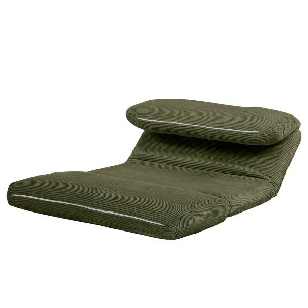 Schlafsofa LYNO Cordstoff Naris: Grün