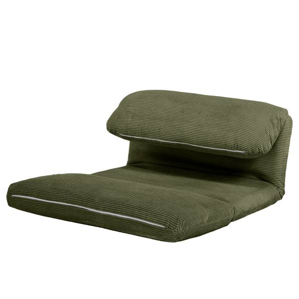 Schlafsofa LYNO Cordstoff Naris: Grün