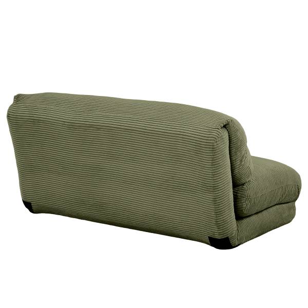 Schlafsofa LYNO Cordstoff Naris: Grün