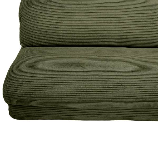 Schlafsofa LYNO Cordstoff Naris: Grün