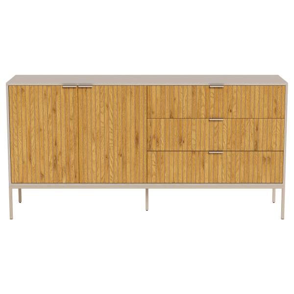 Buffet Coogee Décor chêne / Cachemire