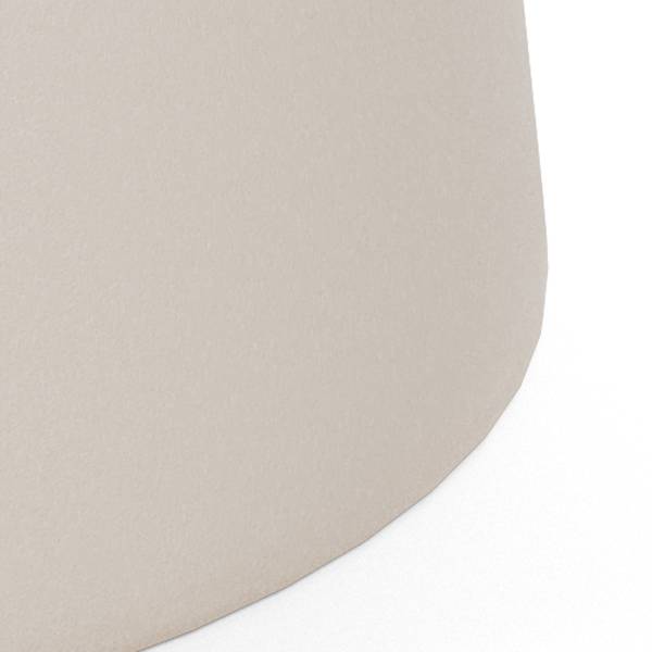 Couchtisch Landeo - 70 cm Keramik / Metall - Travertin Dekor