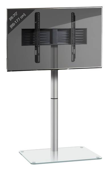 Tv-houder Alani zilverkleurig