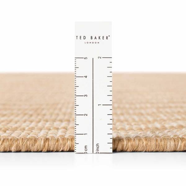 Outdoorteppich Linley Polypropylen - Beige / Braun - 120 x 170 cm