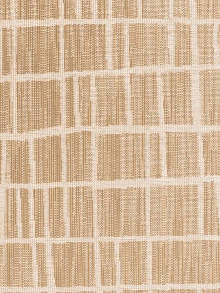 Outdoorteppich Crouch rund Polypropylen - Beige / Braun - Durchmesser: 160 cm