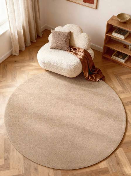 Wollteppich Knots rund kaufen