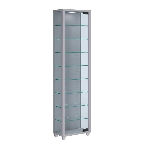 Standvitrine Edana Silber - 8