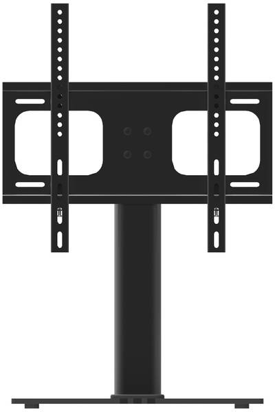 Tv-houder B-TTS metaal/glas - zwart/zwart glas - Breedte: 46 cm