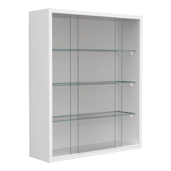 Hängevitrine Drivalo Weiß - 50 x 60 cm