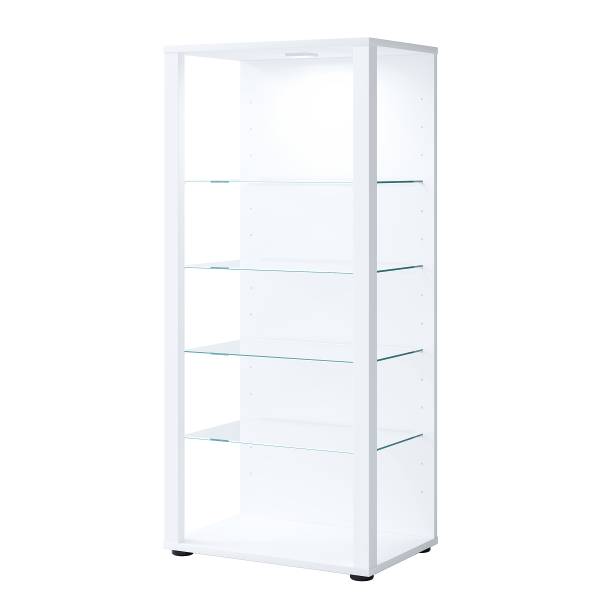 Regal Glasol mit Rückwand Weiß