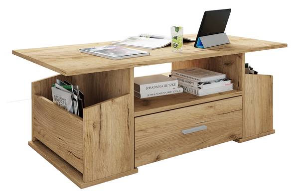 Salontafel Junata eikenhouten look