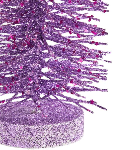 Albero X-MAS Glitter Nylon, glitter - Lilla