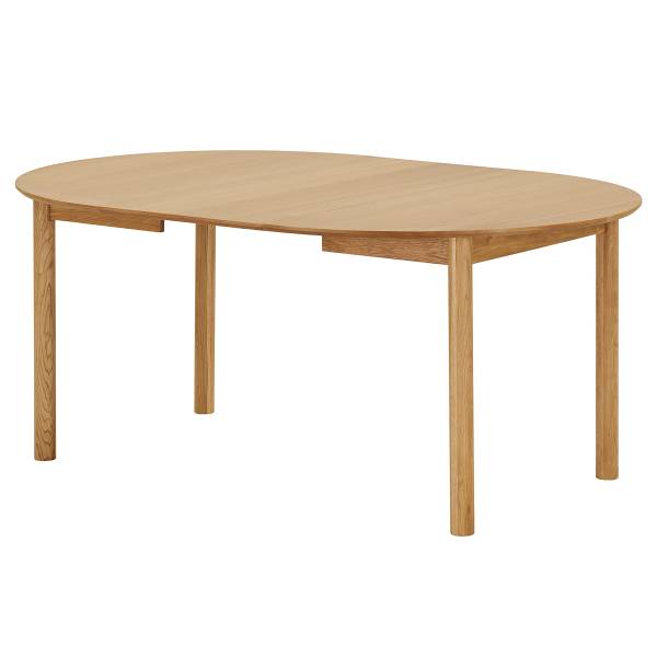 Ausziehbarer Esstisch Hoyle Echtholz furniert