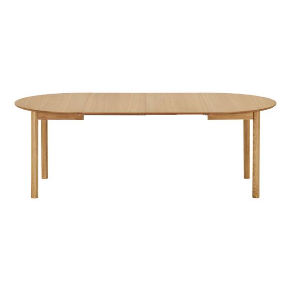 Ausziehbarer Esstisch Hoyle Echtholz furniert