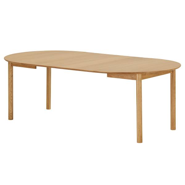 Ausziehbarer Esstisch Hoyle Echtholz furniert