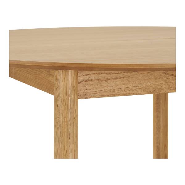 Ausziehbarer Esstisch Hoyle Echtholz furniert