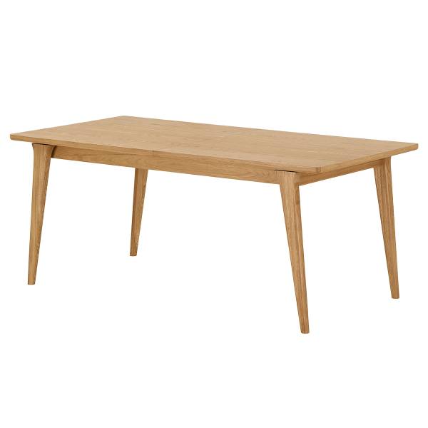 Tavolo da pranzo allungabile Atuwo vero legno impiallacciato