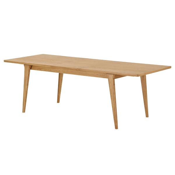 Tavolo da pranzo allungabile Atuwo vero legno impiallacciato