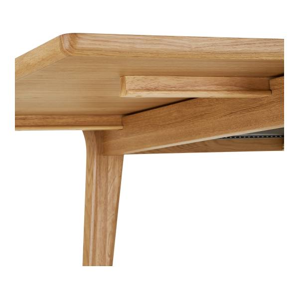 Tavolo da pranzo allungabile Atuwo vero legno impiallacciato