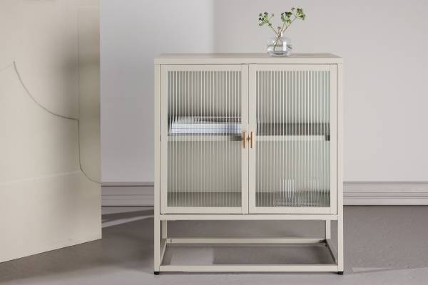 Commode Garis blanc