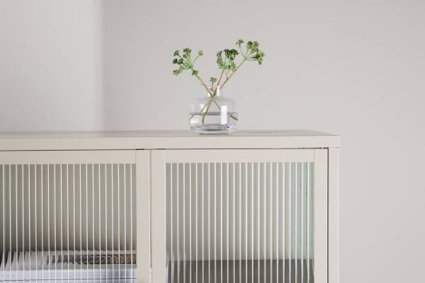 Commode Garis blanc