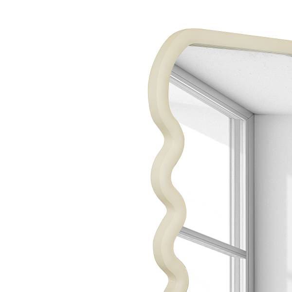 Miroir WIKOR Blanc crème